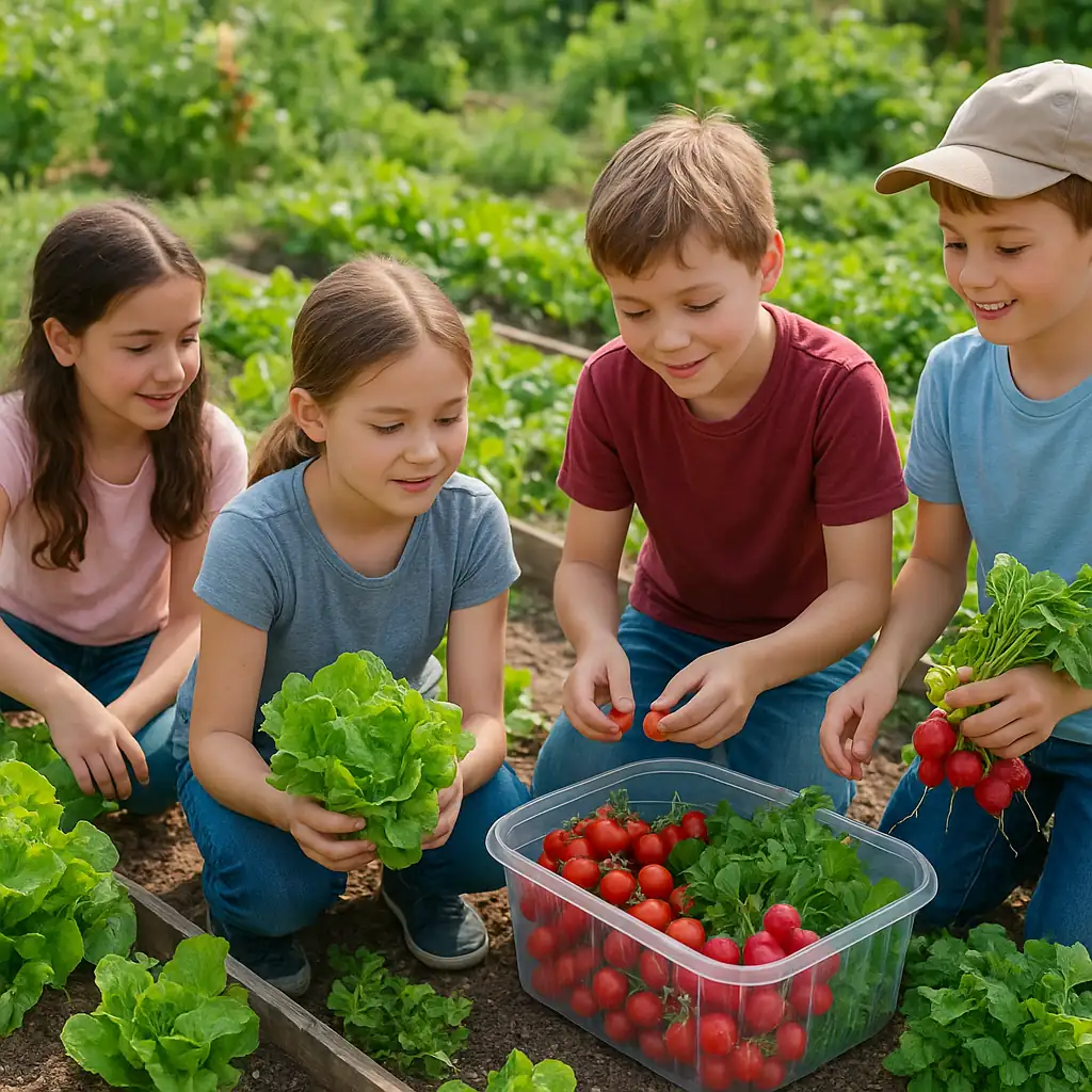 Cultures faciles à intégrer dans un jardin pédagogique pour apprendre en pratiquant