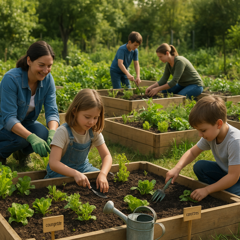 Jardin pédagogique : comment créer un espace pour apprendre en cultivant ?